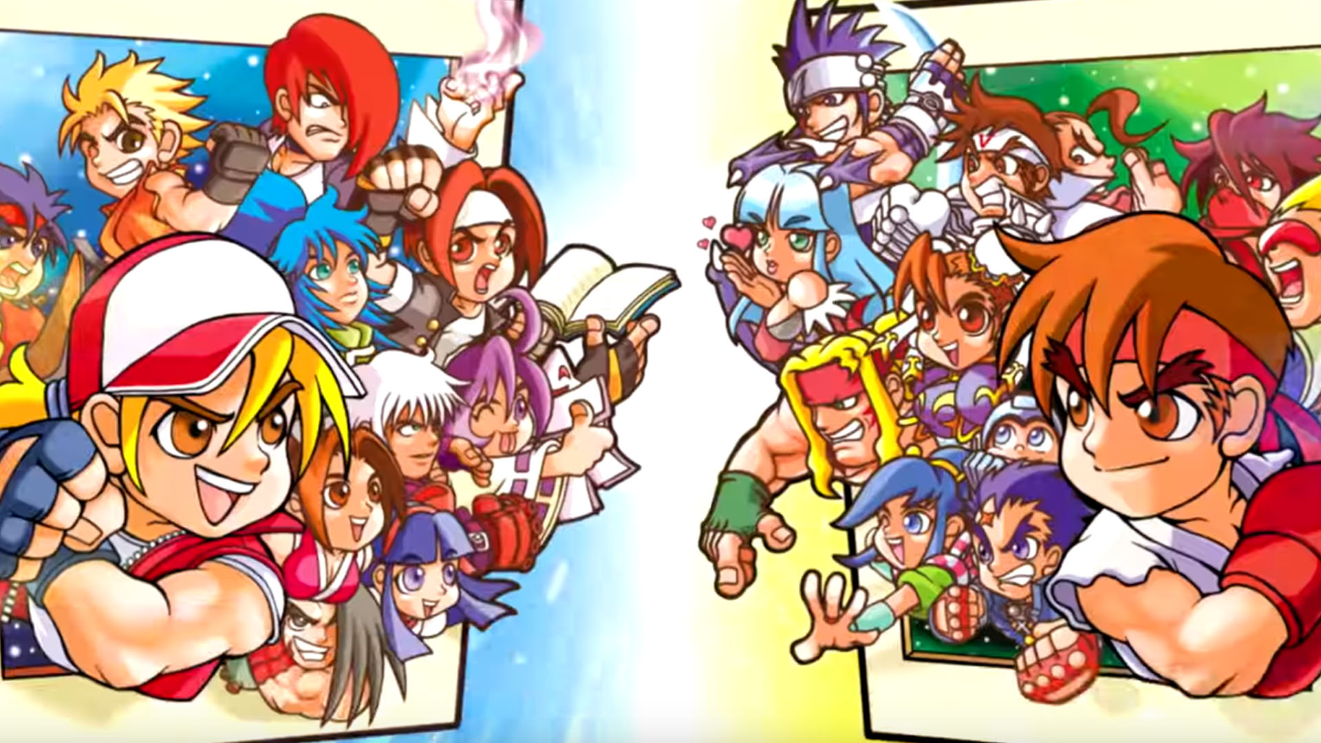 Poster. SNK vs Capcom Card Fighters Clash